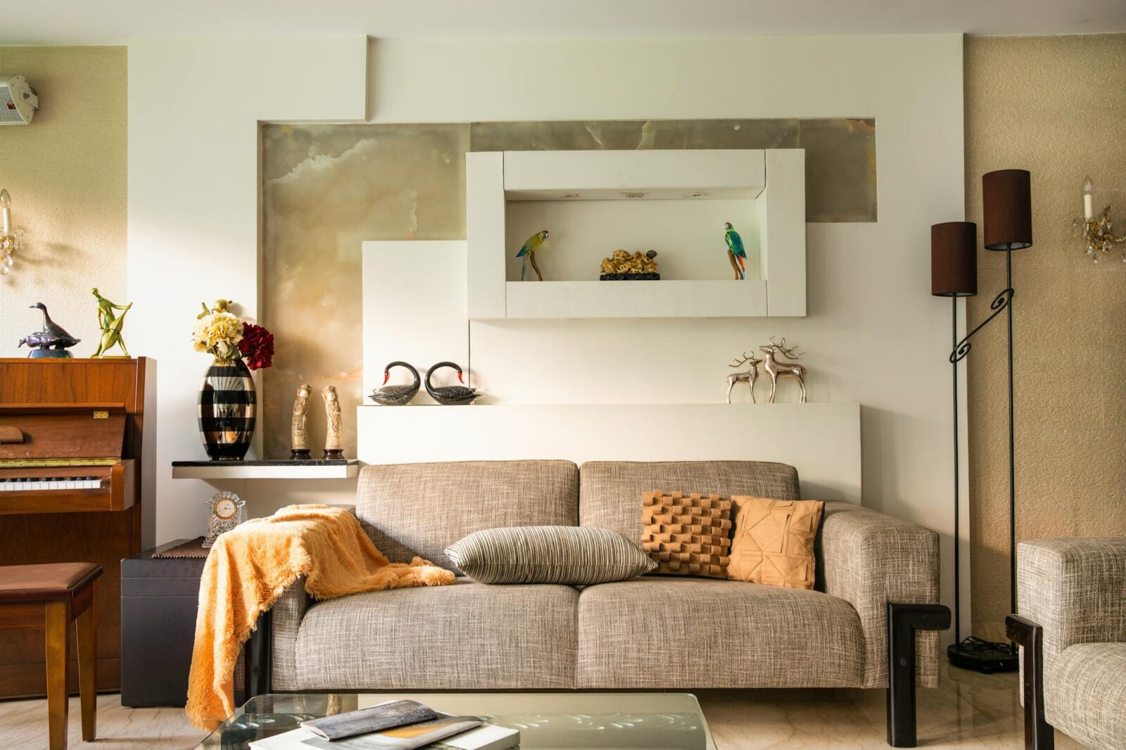 gray couch with throw pillows Blog Article Categories Design