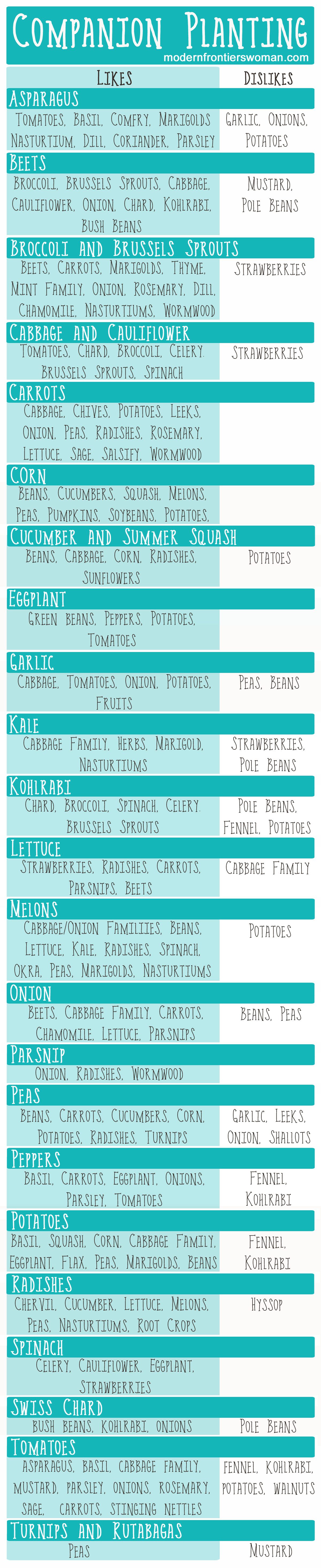 Companion Planting Guide Unlock the Secrets to a Perfect Garden Layout! (A Reference Tool for Gardeners)