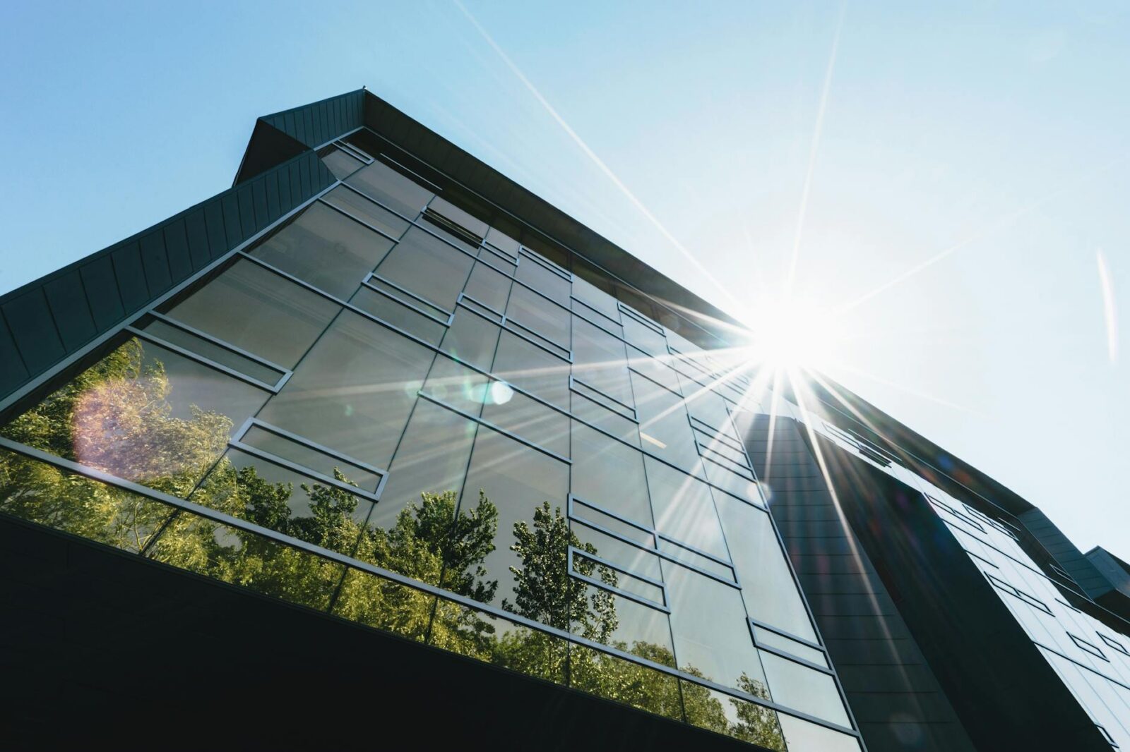 low angle photography of high rise building How To Make Your Company More Energy Efficient And Carbon-Friendly