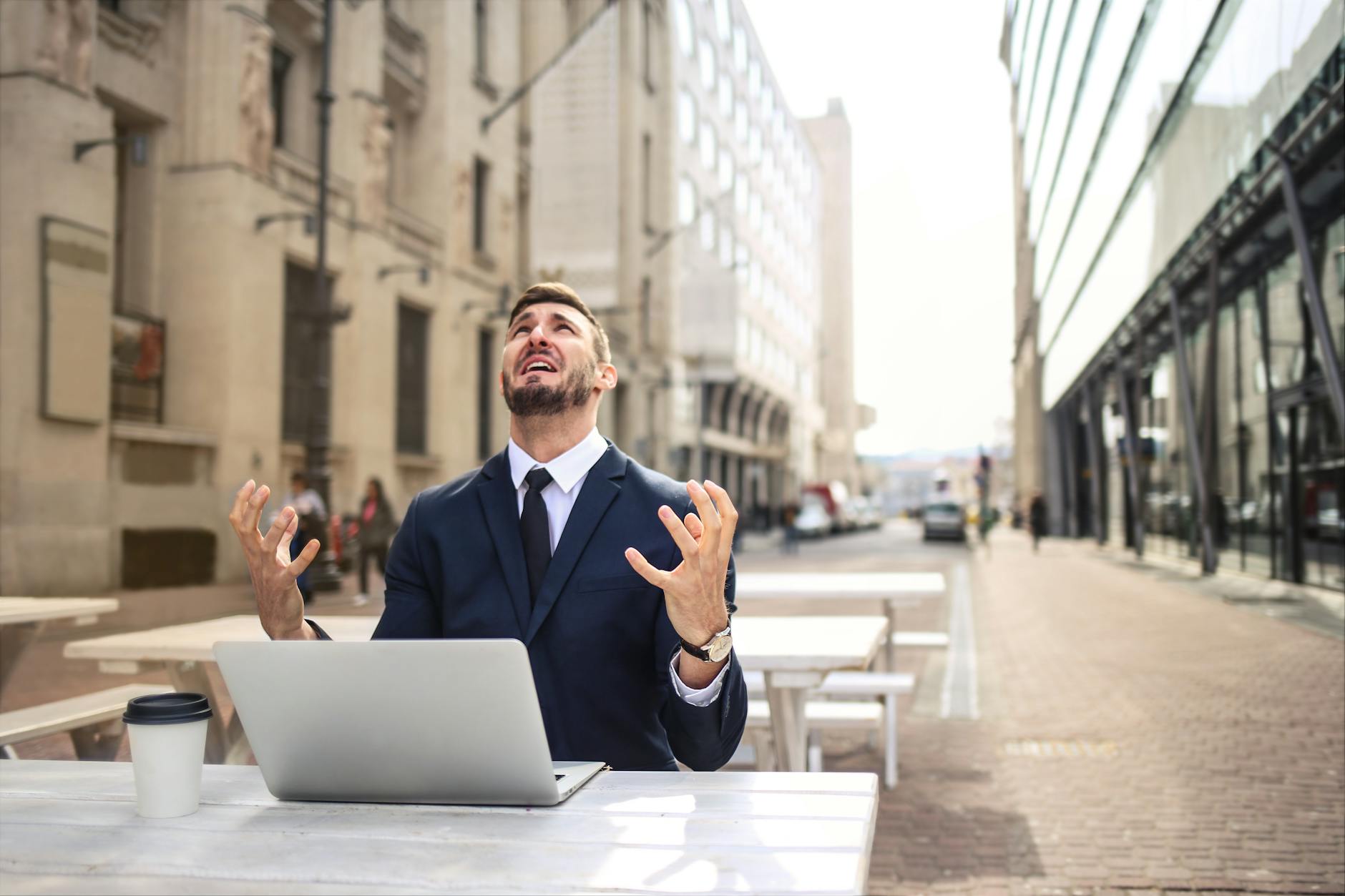 Business Technology to Propel your Company Forward 10 man showing distress