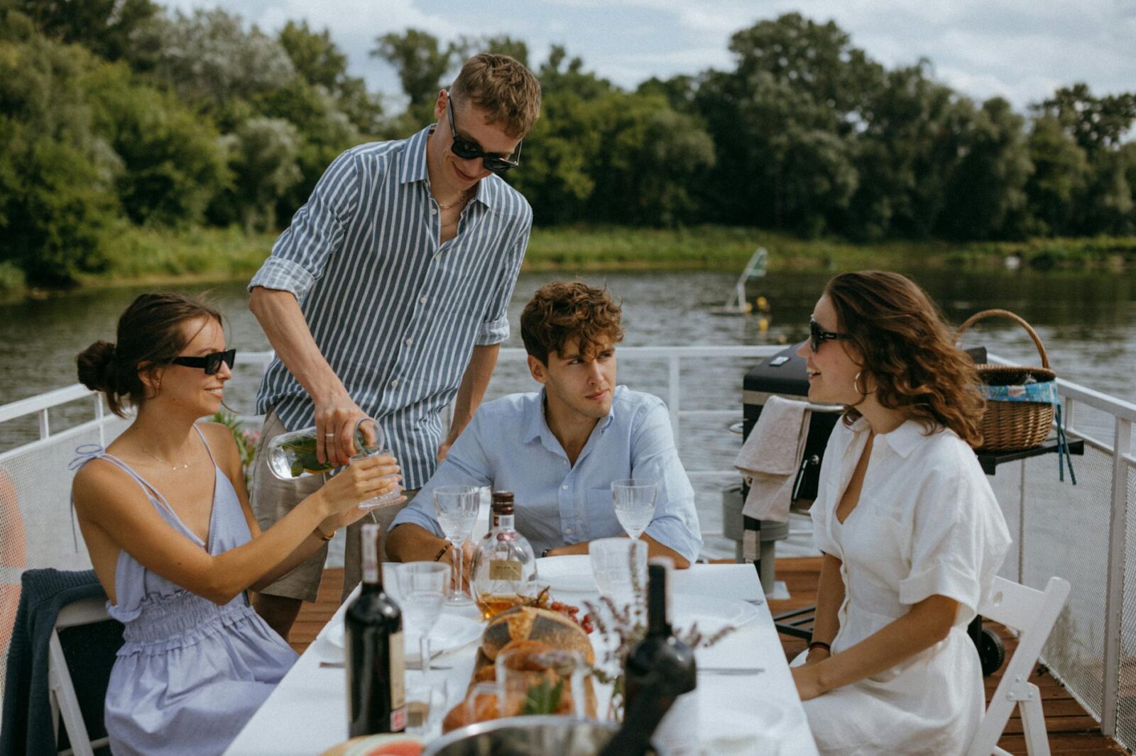 Elevate Your Escape: Plan a Luxury Travel Experience 11 man in blue and white stripe button up shirt sitting beside woman in white shirt Elevate Your Escape: Plan a Luxury Travel Experience